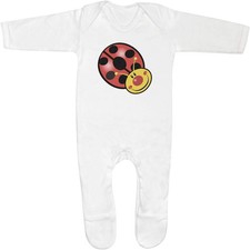 'Happy Ladybird' Baby Romper