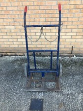 Single Bottle Gas / Welding Cylinder Trolley