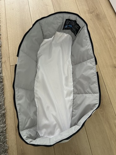 Oyster grey carrycot liner - 3,