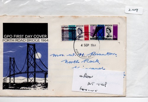 First day cover - gb, (cv209)