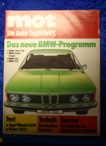 Mot bmw 728 - bmw, 323