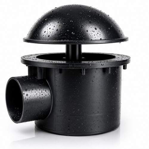 110mm pond sump bottom - 4",
