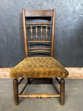 Vintage chair spindle back - chair,