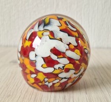 Vintage Orange, Red & White