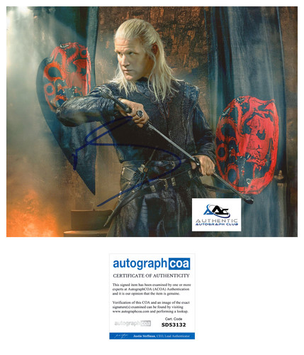 Matt smith autograph signed - smith,