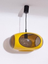 Luigi Colani mid century Bug Eye Ufo Pendant Lamp yellow Space Age 60s 70s