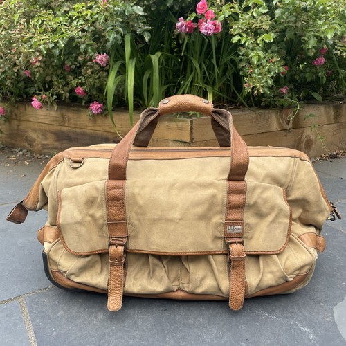 Bean vintage brown canvas - brown,
