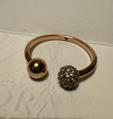 Pandora rose gold open - pandora, pave