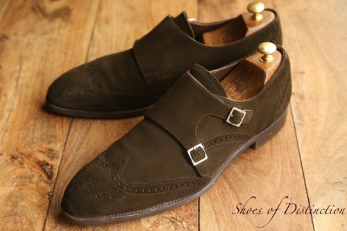 Barker green suede - green,