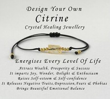 Citrine healing bracelet - citrine,