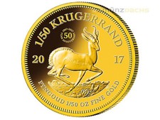 Krugerrand gold south - krugerrand, 1/50