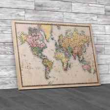 Map Of The World Circa 1860