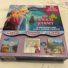 Disney Frozen My Magical Journey: Storybook and 2-in-1 Jigsaw Puzzle