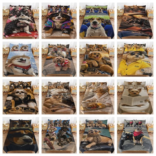 Dog animal bedding - 3d, set