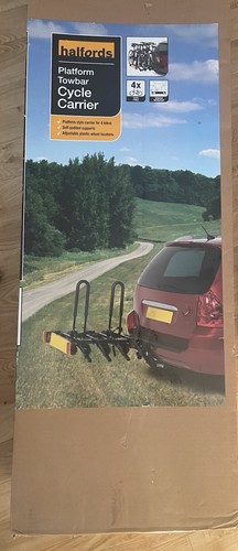 Halfords bike towbar - towbar, cycle