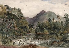 Watercolour Painting - Brathay