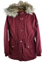 HOLLISTER Red Parka Jacket
