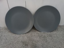 IKEA Matte Blue Gray Stoneware