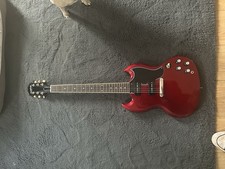 Epiphone SG Special P-90 6-String Electric Guitar Sparkling Burgundy