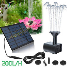 Solar Panel Powered Water Pump