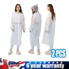 2X Clear Waterproof Poncho