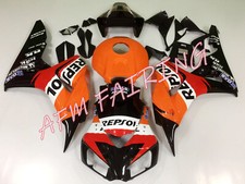 Black Orange REPSOL ABS Injection Mold Bodywork Fairing for CBR1000RR 2006 2007