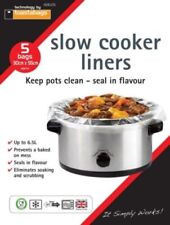Slow Cooker Liners by toastabag Cooking Bags Round & Oval Cookers 5 10 15 20 25