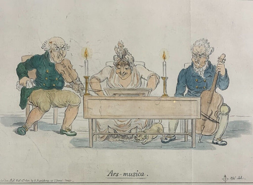 Rare james gillray - rare, (1765-1815)