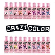 Crazy Color Renbow Hair Dye 100ml. Choose your colour (40 Colours available)