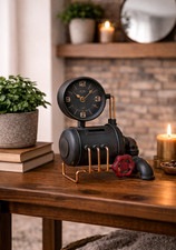 Industrial Pipe Clock Money
