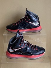 Nike LeBron 10+ Sports Pack Pressure Size UK 6 Black & Red