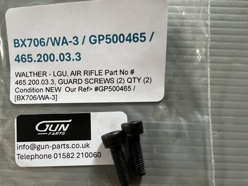 Spare part for walther - for, lgu
