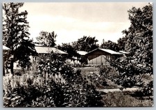 Wustrow DDR RPPC Ferienheim Birkenhof Deutsche Reichsbahn c.1977 Real Photo