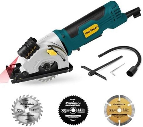Compact mini circular saw - circular, with