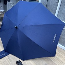 iCandy Peach 3,4,5,6,7 Sun Parasol In Blue With Clamp