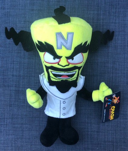 Crash bandicoot plush - crash, dr