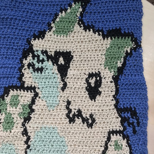 Handmade squish cat tapestry - handmade,
