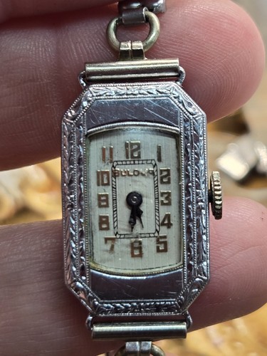 Antique art deco bulova - art,