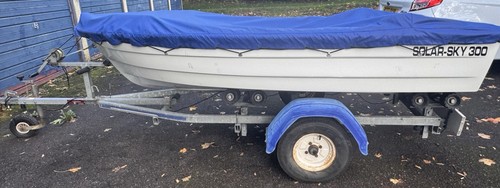 Boat trailer and two - trailer, petrol