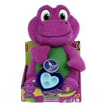Barney's World Sensory Barney Plush Toy with Fidget for Toddlers Age 2+ Years