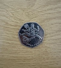 Taekwondo Olympic 50p 2011 Coin