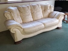 ITALIAN STYLE LEATHER 3 SEAT