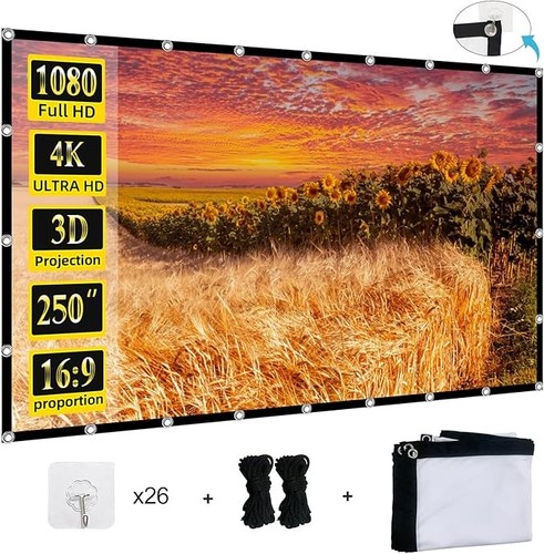 Projector screen 250 inch - screen,