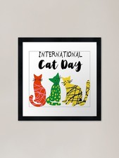 National cat day love - day,