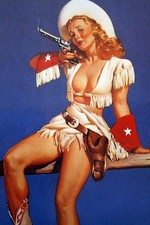 GIL ELVGREN AIMING TO PLEASURE