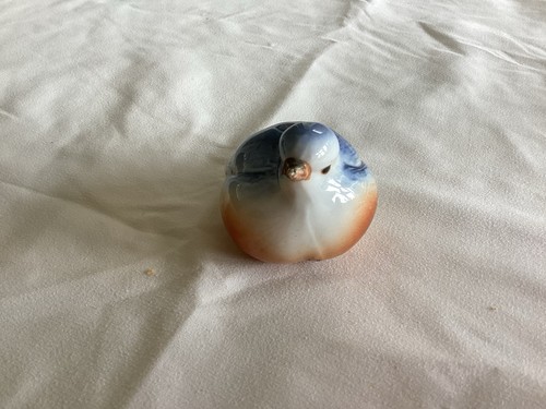 Small chubby bluebird ornament - small,
