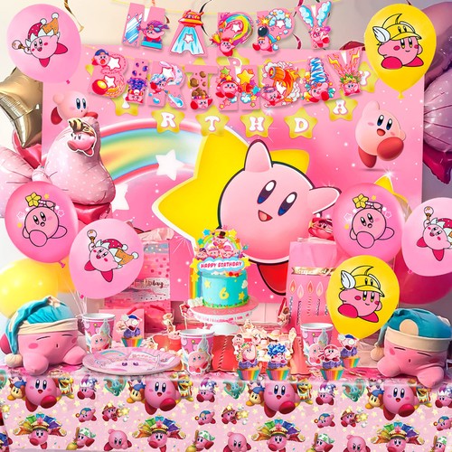Kirby birthday decoration - birthday,