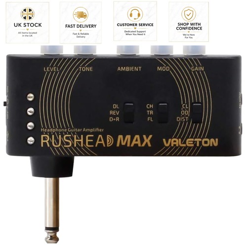 Portable guitar headphone amp - headphone,