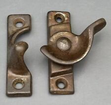 ANTIQUE  METAL SASH LOCK SASH WINDOW KEEP  RECLAIMED