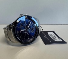 Tommy Hilfiger Watch Stainless Steel Quartz, Blue Dial Brand New With Tags